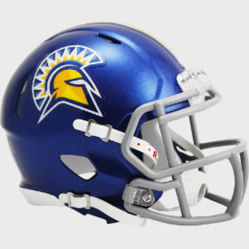 San Jose State Spartans NCAA Mini Speed Football Helmet - NCAA Helmets