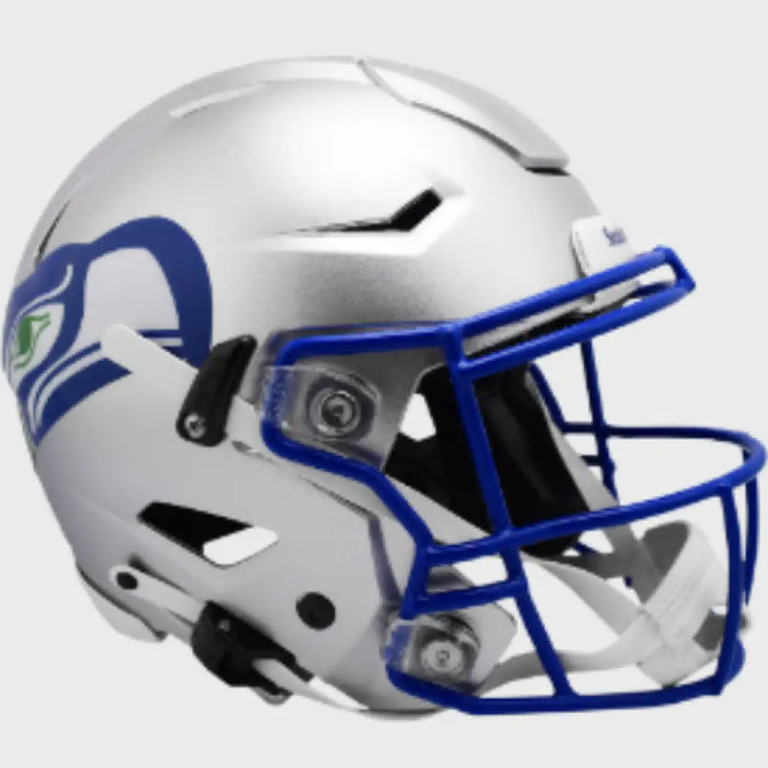 Seattle Seahawks Full Size 1983 to 2001 SpeedFlex Throwback Football Helmet - NFL Helmets
