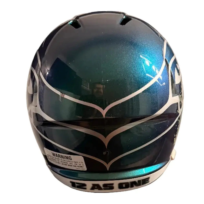 Seattle Seahawks Full Size Speed Replica Football Helmet 2025 Rivalries - NFL Helmets