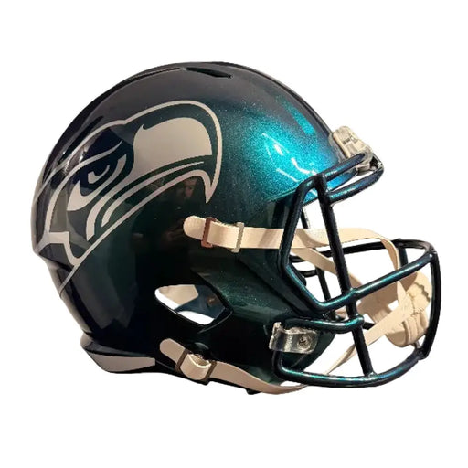 Seattle Seahawks Full Size Speed Replica Football Helmet 2025 Rivalries - NFL Helmets