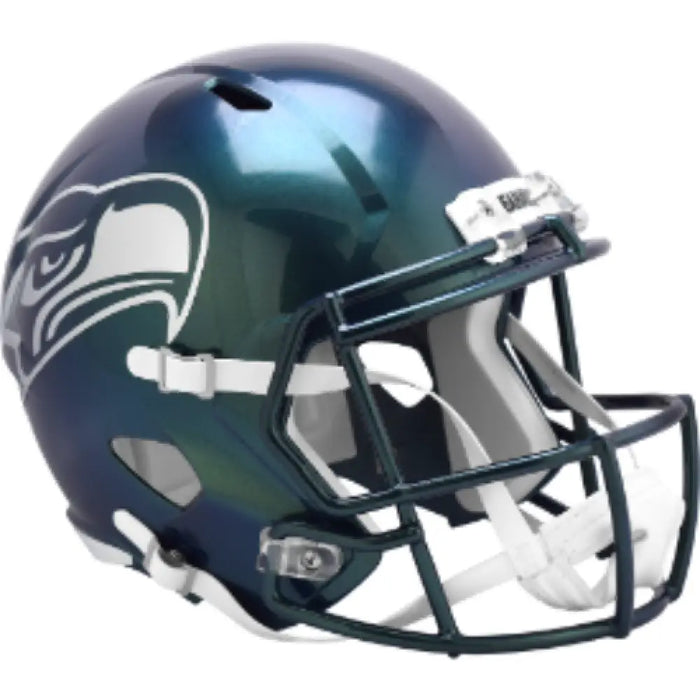 Seattle Seahawks Full Size Speed Replica Football Helmet 2025 Rivalries - NFL Helmets