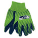 Seattle Seahawks Gloves Two Tone Style Adult Size Gloves