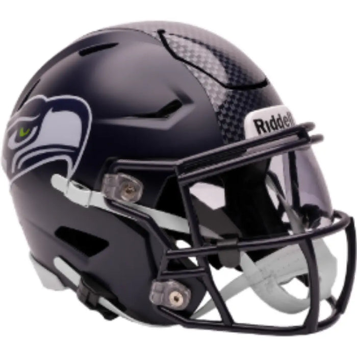 Seattle Seahawks Mid Sized SpeedFlex Helmet - NFL Helmets