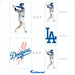 Shohei Ohtani - 5 Minis (Mixed Sizes) - Official MLB - Los Angeles Dodgers - Reusable Vinyl Decals 12’’W x 17’’H