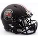 South Carolina Gamecocks NCAA Mini Speed Football Helmet Matte Black Helmets