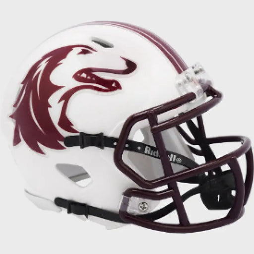 Southern Illinois Salukis NCAA Mini Speed Football Helmet - NCAA Helmets