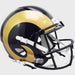 St. Louis Rams 2000 to 2016 Speed Replica Throwback Helmet NFL. Helmets