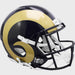 St. Louis Rams Full Size Authentic 2000 to 2016 Speed Throwback Football Helmet - NFL Sports Collectibles