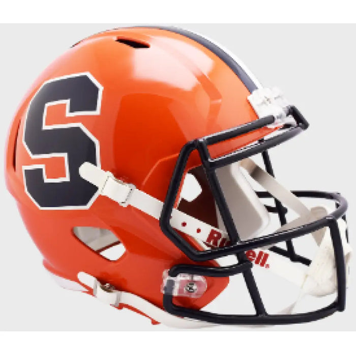 Syracuse Orangemen Full Size Speed Replica Football Helmet - NCAA Helmets