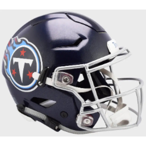 Tennessee Titans Full Size Authentic SpeedFlex Football Helmet - NFL Sports Collectibles