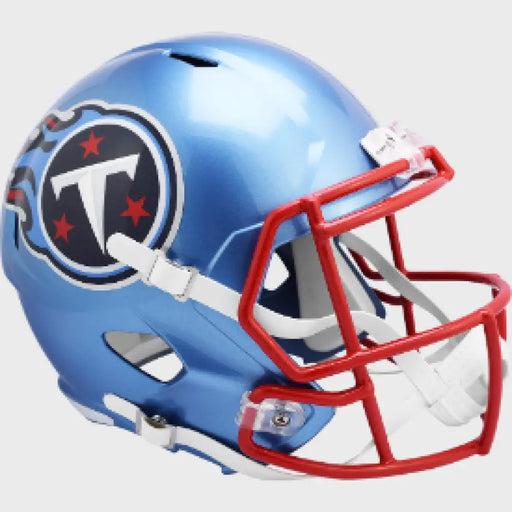 Tennessee Titans Full Size Speed Replica Football Helmet FLASH - NFL Sports Collectibles