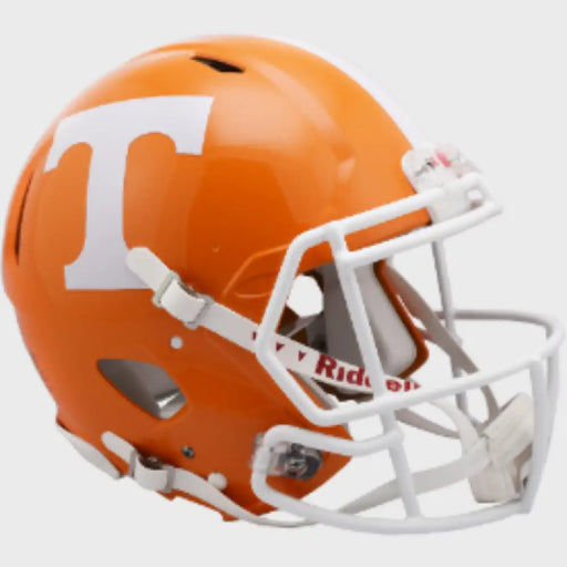 Tennessee Volunteers Full Size Authentic Speed Football Helmet Metallic Orange - NCAA Helmets