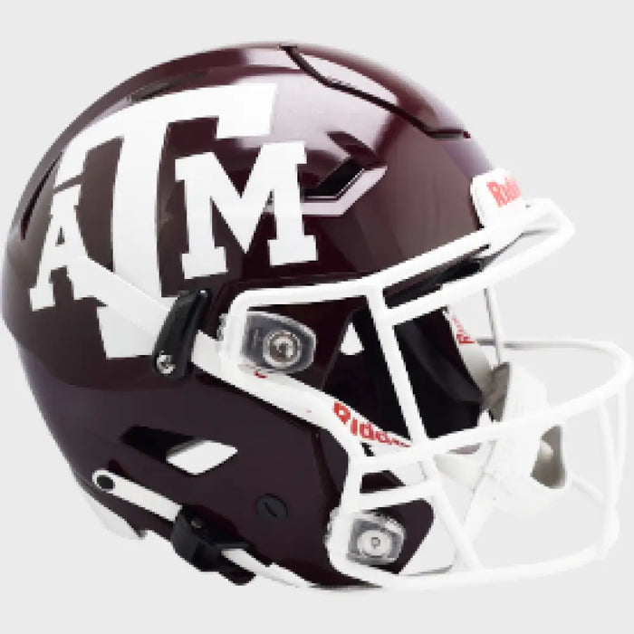 Texas A&M Aggies Full Size SpeedFlex Football Helmet - NCAA Helmets