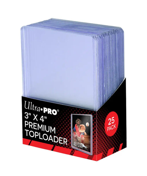 Toploader - 3x4 Clear Premium (25 per pack) Toploaders