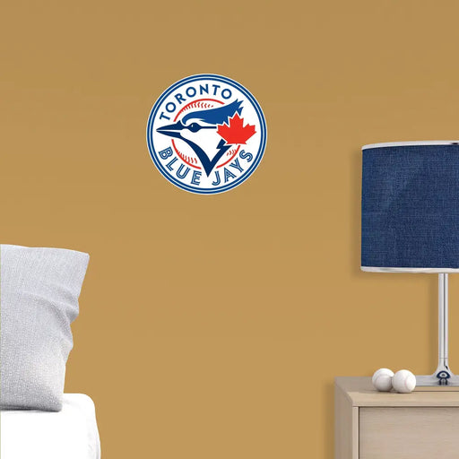 Toronto Blue Jays - RealBig Logo Collection - Official MLB - Reusable Vinyl Wall Decals #1 SMALL (11’’W x 11’’H) Vinyl