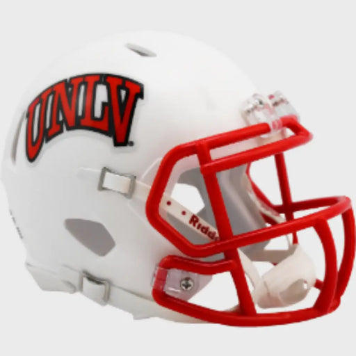 UNLV Runnin Rebels NCAA Mini Speed Football Helmet White NCAA Helmets
