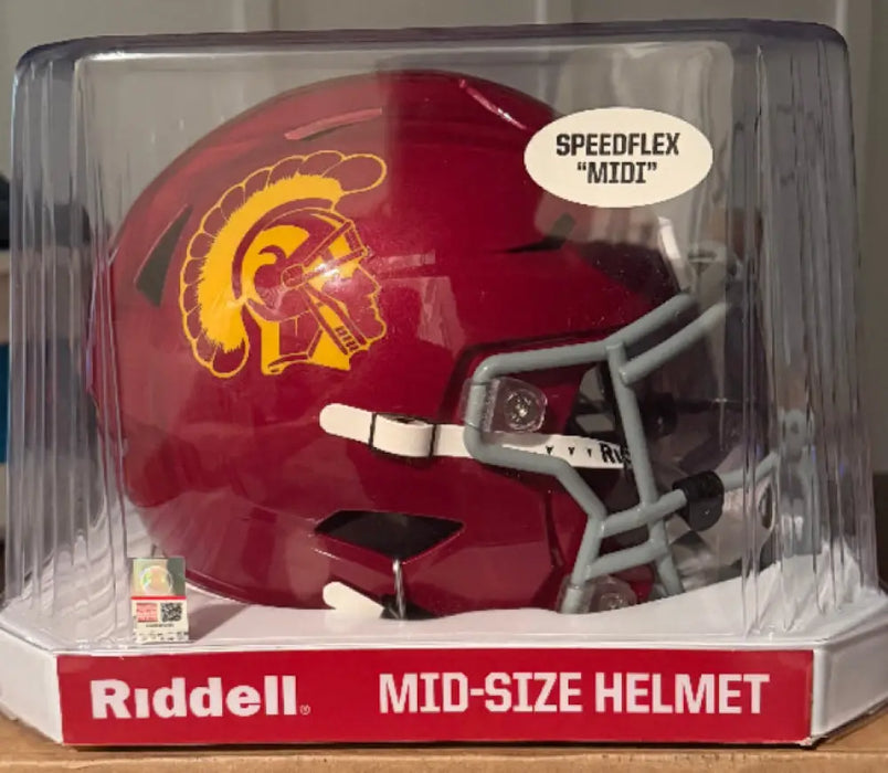 USC Trojans NCAA Mid Size SpeedFlex Helmet Helmet NCAA Helmets