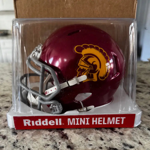 USC Trojans NCAA Mini Speed Football Helmet - NCAA Helmets