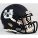Utah State Aggies NCAA Mini Speed Football Helmet Matte Navy- NCAA Sports Collectibles