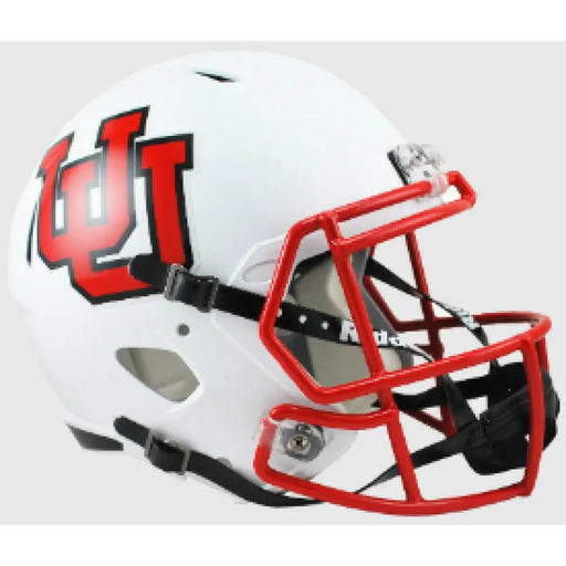 Utah Utes Full Size Speed Replica Football Helmet Interlocking U - NCAA Helmets