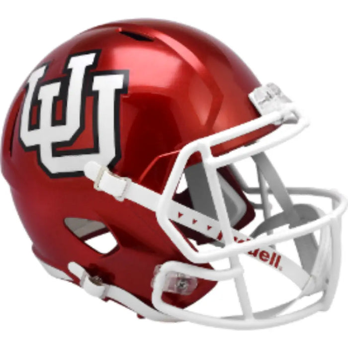 Utah Utes Speed Replica Football Helmet RED UU- NCAA Helmets