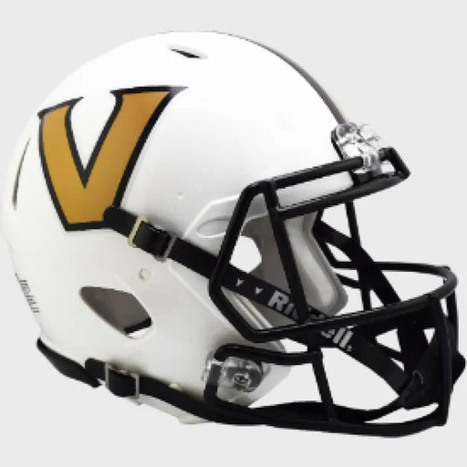 Vanderbilt Commodores Full Size Authentic Speed Football Helmet-NCAA Helmets
