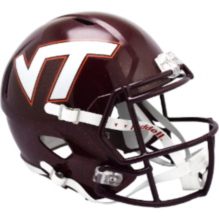 Virginia Tech Hokies Full Size NCAA Replica Speed Football Helmet- NCAA