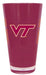 Virginia Tech Hokies Glass 20oz Pint Plastic Insulated Sports Collectibles
