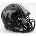 Virginia Tech Hokies NCAA Mini Speed Football Helmet Matte Black - NCAA Helmets