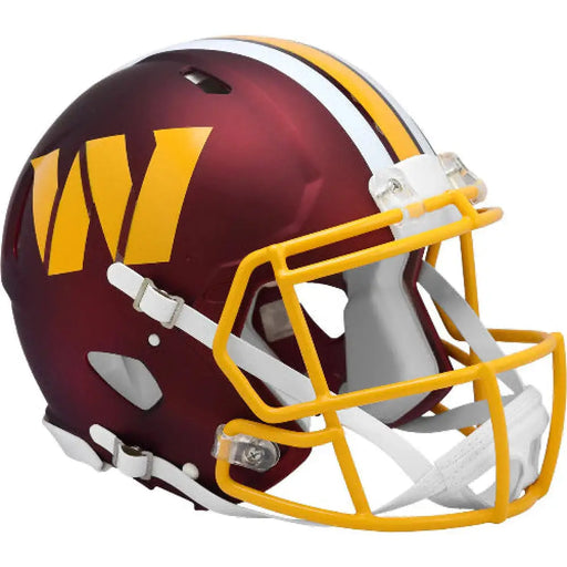 Washington Commanders Full Size Authentic Speed Football Helmet 2025 Alternate On-Field - NFL Helmets