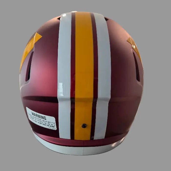 Washington Commanders Full Size Speed Replica Football Helmet 2025 Alternate On-Field - NFL Helmets