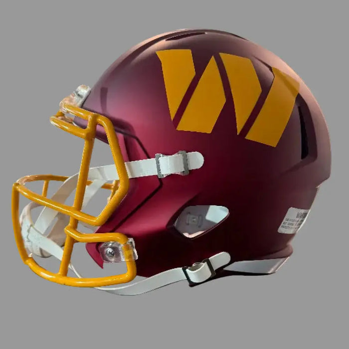 Washington Commanders Full Size Speed Replica Football Helmet 2025 Alternate On-Field - NFL Helmets