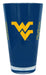 West Virginia Mountaineers Glass 20oz Pint Plastic Insulated Sports Collectibles