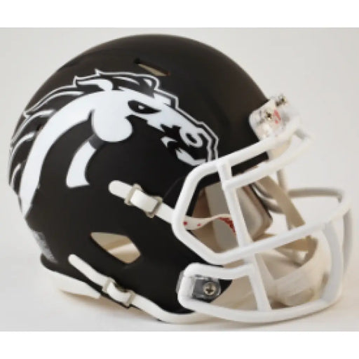 Western Michigan Broncos NCAA Mini Speed Football Helmet Matte Brown - NCAA Helmets