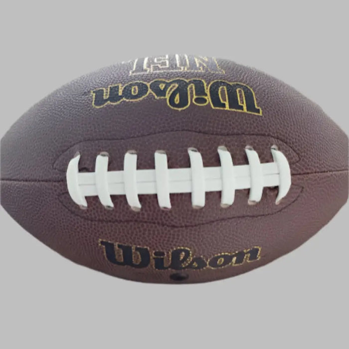 Wilson NFL Super Grip Football Deflated Football