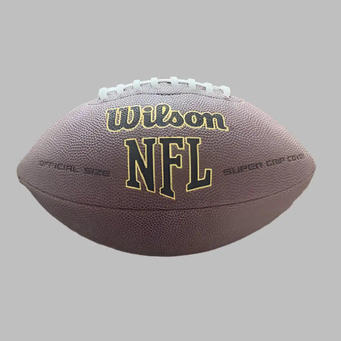 Wilson NFL Super Grip Football Deflated Football