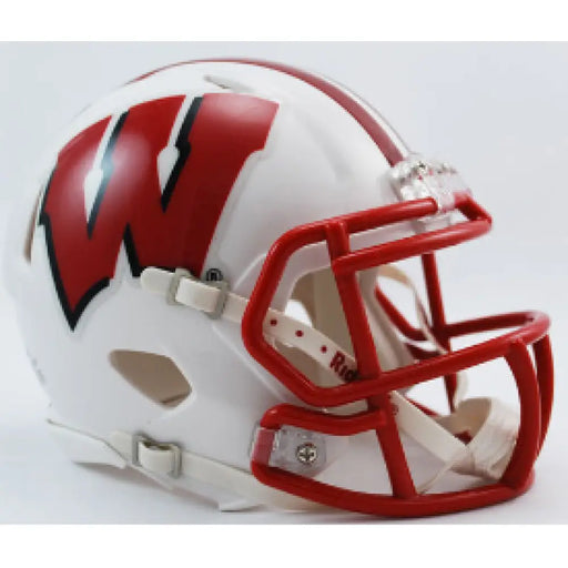 Wisconsin Badgers NCAA Mini Speed Football Helmet- NCAA Helmets