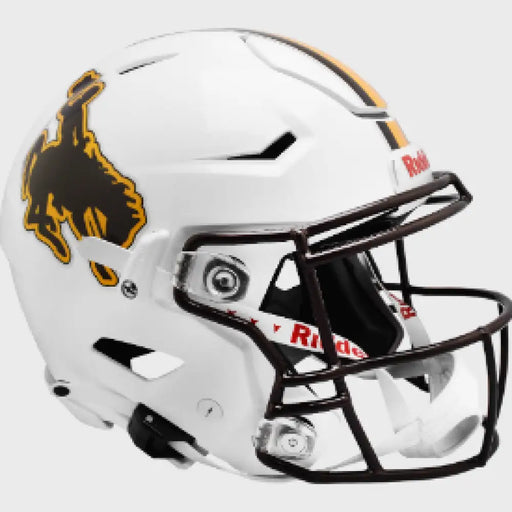 Wyoming Cowboys Full Size Authentic SpeedFlex Helmet - NCAA Helmets