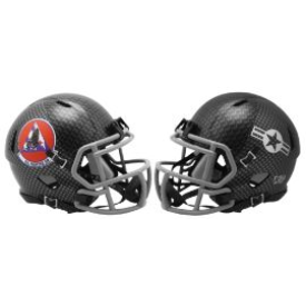 Air Force Falcons NCAA Mini Speed Football Helmet 63rd Fighter Squadron- NCAA
