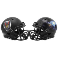 Air Force Falcons NCAA Mini Speed Football Helmet Ghostrider- NCAA
