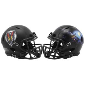 Air Force Falcons NCAA Mini Speed Football Helmet Ghostrider- NCAA