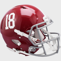 Alabama Crimson Tide Full Size Authentic Speed Football Helmet 18-NCAA