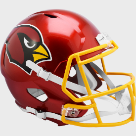 Arizona Cardinals Full Size Speed Replica Football Helmet FLASH - NFL