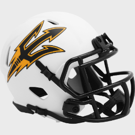 Arizona State Sun Devils NCAA Mini Speed Football Helmet LUNAR - NCAA