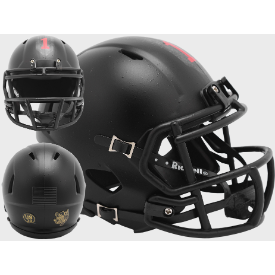 Army Black Knights NCAA Mini Speed Football Helmet 1 ID - NCAA