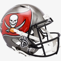Tampa Bay Buccaneers Full Size Speed Replica Football Helmet - NFL