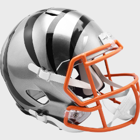 Cincinnati Bengals Full Size Speed Replica Football Helmet FLASH - NFL