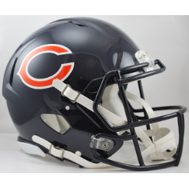 Chicago Bears Full Size Authentic Speed Football Helmet - NFL
