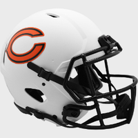 Chicago Bears Full Size Authentic Revolution Speed Football Helmet LUNAR - NFL