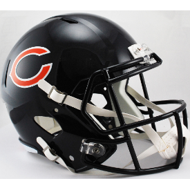 Chicago Bears Full Size Speed Replica Football Helmet - NFL